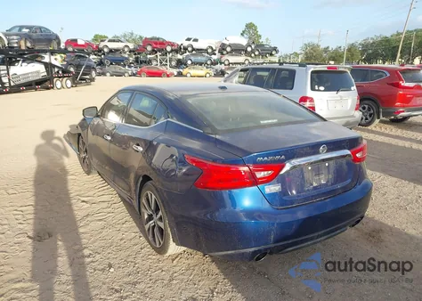 2016 Nissan Maxima 3.5 S z USA, uszkodzony, nr VIN 1N4AA6AP3GC411116